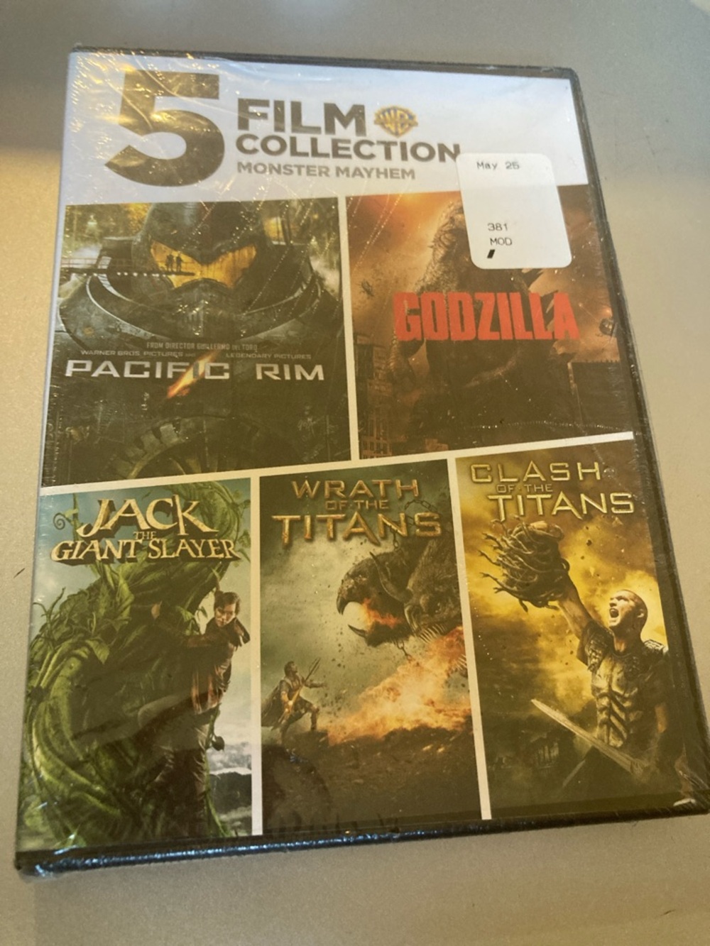 5 film monster mayhem dvd collection sealed